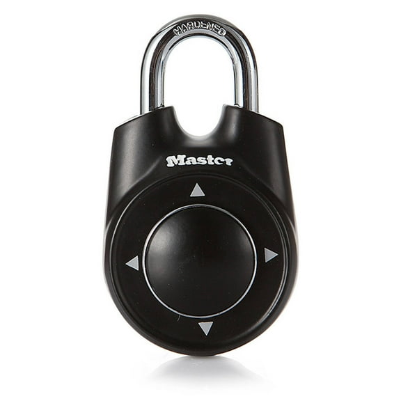 FACEGA Locker Lock Waterproof and Dustproof Lock for Gym Locker Simple Setup and Operation Pad Lock,Black