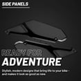 thumbnail image 4 of Polisport Motocross (MX) Replica Plastics Side Panels for Kawasaki KLR 650 (2008-18) Dirt Bike – OEM Quality, Durable, Flexible & Perfect Fit – Black, 4 of 8