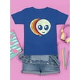 thumbnail image 3 of Layered Alien Emoji Vibes - Retro Galactic Graphic Youth's T-shirt, 3 of 4