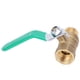 thumbnail image 4 of 3 Pack 1/2" Female/Male Thread Water Pipe Ball Valve Heavy Duty Brass Drain Shut Off Switch, 4 of 4