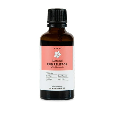 Kanjo Pain Relief Capsaicin Topical Oil 1.65 oz. Bottle 0.15% Strength
