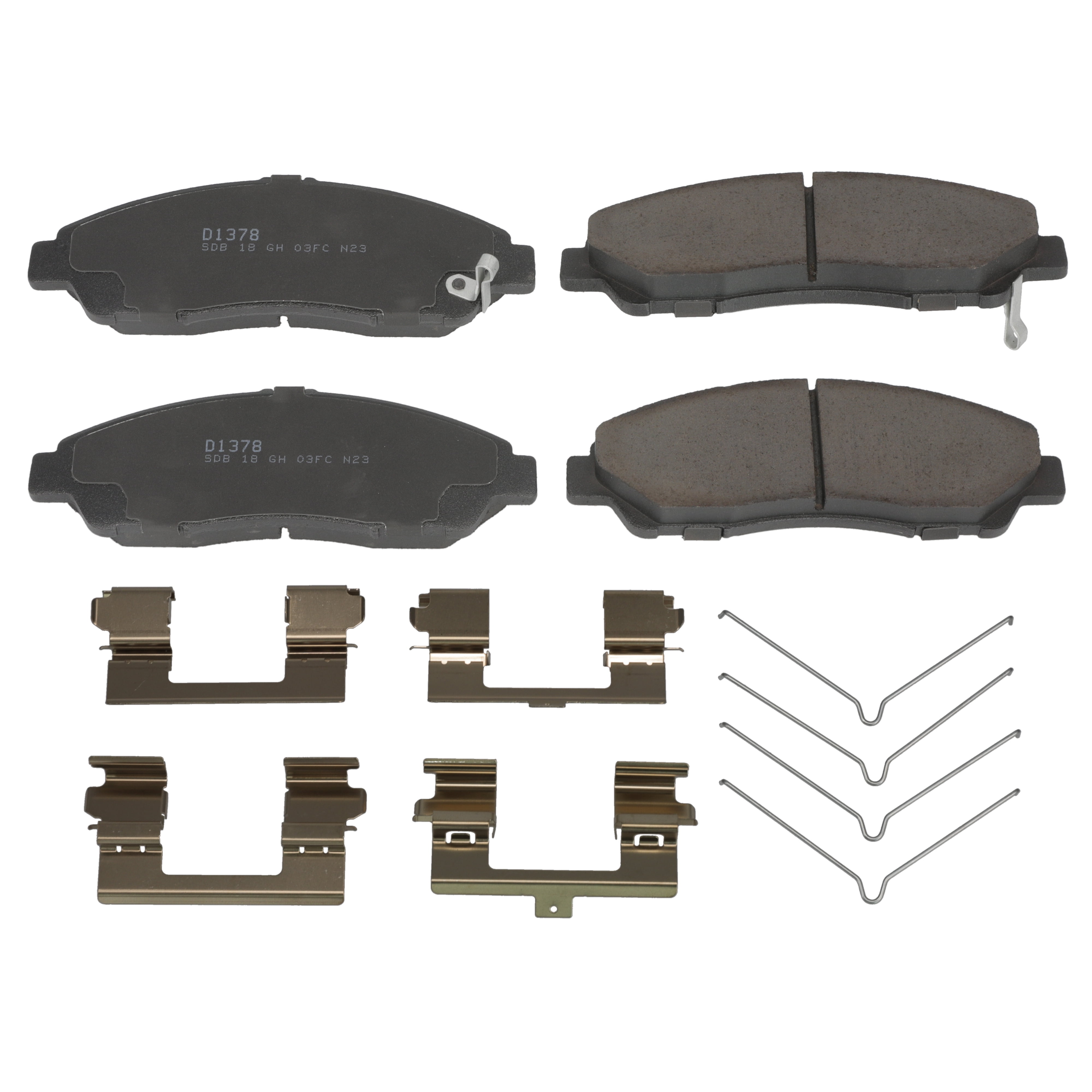 Winstop Brake Pad Set, Front WS.1378.0.C, Honda Pilot 2022-2009