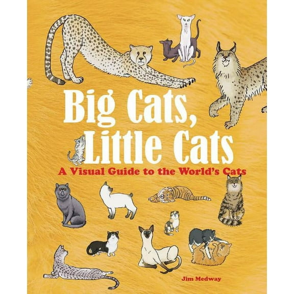 Big and Little Big Cats, Little Cats: A Visual Guide to the World's Cats, (Hardcover)