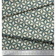 thumbnail image 3 of Soimoi Cotton Voile Fabric Geometric Mandala Printed Fabric 1 Yard 56 Inch Wide, 3 of 3