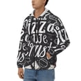 thumbnail image 3 of Honeii In Pizza We Crust Art Print Hoodies for Men, Pullover & Full Zip, Breathable Zip up Hoodie, Sweatshirt-XX-Large, 3 of 5