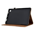 thumbnail image 6 of Embossed Tree PU Leather Flip Tablet Case for Samsung Galaxy Tab A8 10.5 2022 SM-X200/SM-X205 Shockproof Protection Card Slots Holder Stand with Pen Slot & Auto Sleep/Wake Case Cover, Brown, 6 of 9