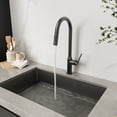 thumbnail image 2 of Bothwa Home KF-SL023-MB 19-Inch Talia Kitchen Faucet in Matte Black Finish, 2 of 7