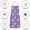 thumbnail image 6 of Sikiie Owl And Flowers Aprons for Kitchen Cooking Aprons, Chef Apron for Men Women Chef, 6 of 7