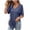 Navy, variant on Womens Oversized Hoodies Lightweight Half Sleeve Casual Tunic Top Loose Fit Curved Hem Spring Pullover Everyday Wear