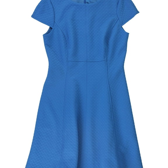 American Living Womens Diamond Sheath Dress, Blue, 8