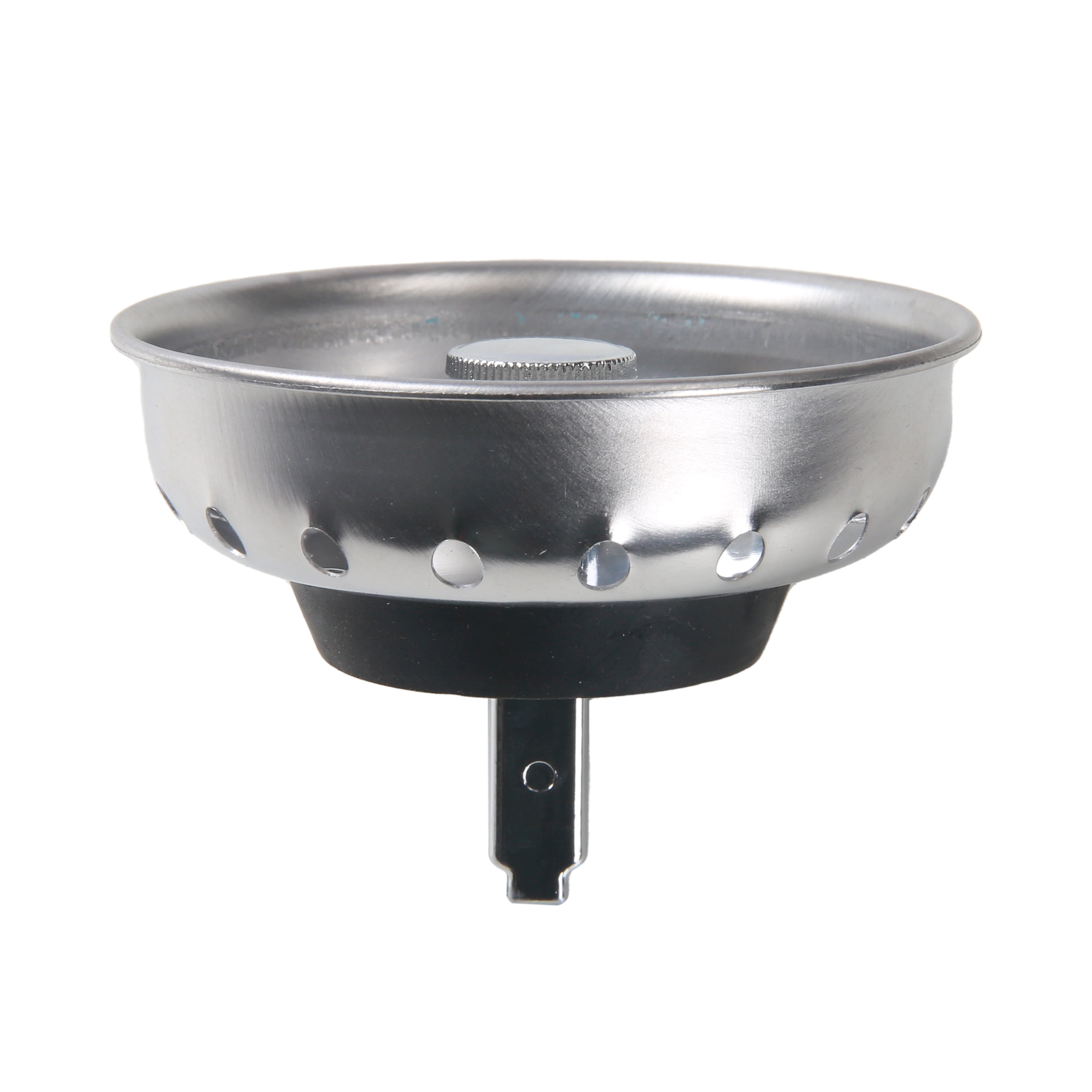 Mainstays Stainless Steel Kitchen Sink Strainer and Stopper Silver 3.16"