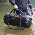 thumbnail image 1 of Bolsa de lona impermeable Bolsa de lona de viaje Correas ajustables Bolsa de aventura Mochila Bolsa de lona seca para pesca Surf Motociclismo Senderis 56L Diámetro 32cm Salvador Dali Bolsa impermeable, 1 of 10