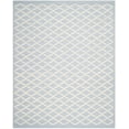 thumbnail image 2 of SAFAVIEH Cambridge Karen Geometric Wool Area Rug, Light Blue/Ivory, 9' x 12', 2 of 11