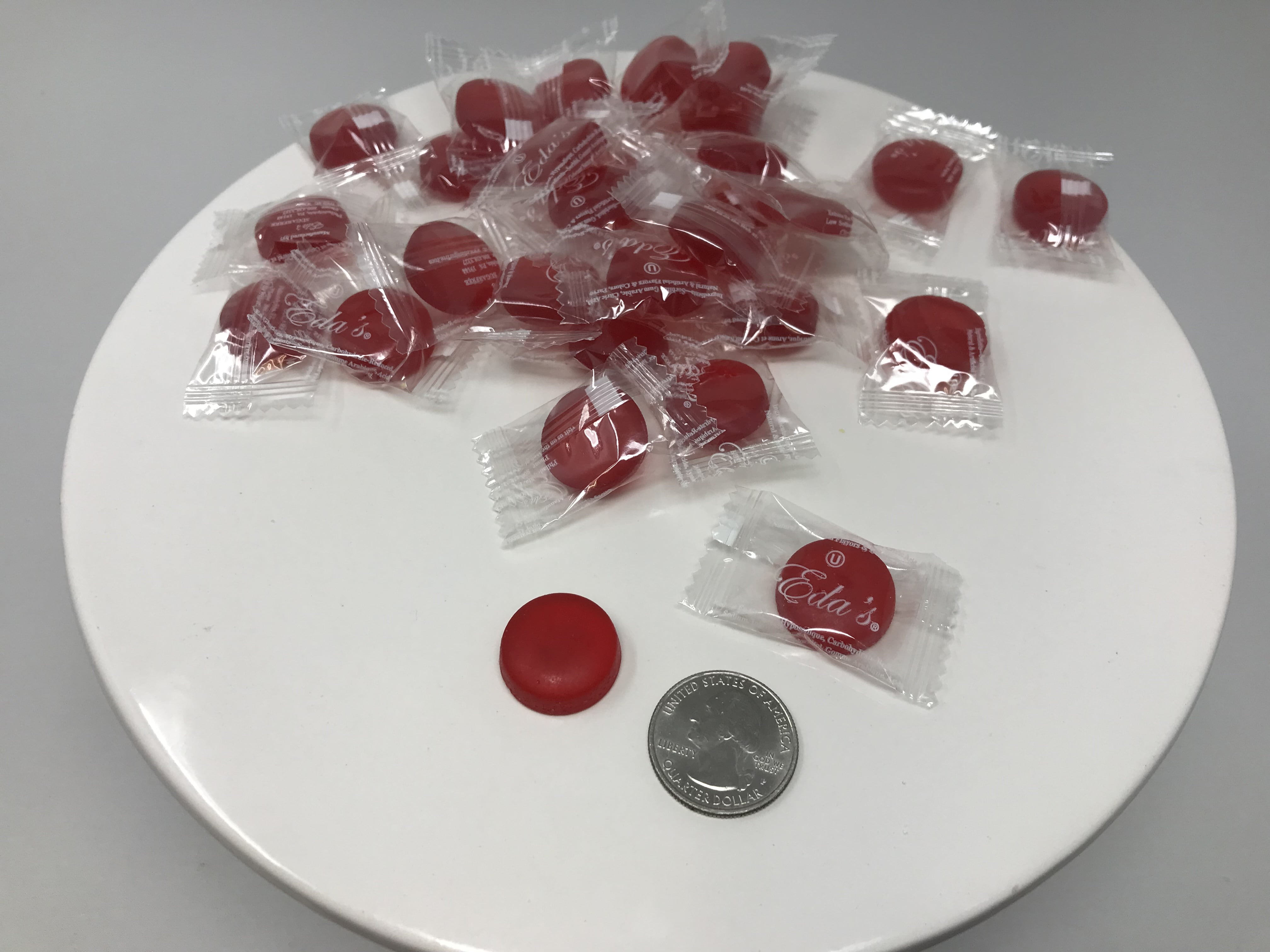 Strawberry Sugar Free Candy 2 pounds hard sucking candy