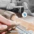thumbnail image 3 of 12in Lathe Tool Rest, Lathe Tool Holder 1in Post Concave Design Wear Resistant  for Metalworking, 3 of 7