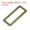 Bronze, variant on 10Pack Metal Rectangle Ring, 2 x 5/8 Inch Metal Rectangular Buckle for Bag Belt, Bronze
