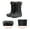 BLACK, variant on DREAM PAIRS Women Winter Mid Calf insulation Waterproof Faux Snow Boots