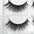thumbnail image 4 of Fiudx Pestañas Postizas Naturales, Paquete de 5 Pares, Diseño Invisible con Nudo Cómodo, Estilo Acampanado Entrecruzado, Accesorio de Belleza Reutilizable, Look Glamuroso para El Día a Día, Guía de A, 4 of 4