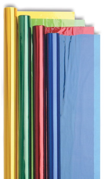 20-Inch by 5-Feet HYGLOSS 7608 Cello Gift Wrap Roll Yellow