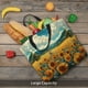thumbnail image 5 of Balery Field Style Bicycle Young Sunflower Bolsa de Mano para Mujeres con Cremallera, Bolsa de Gimnasio con Compartimentos, Bolsa para Laptop, Bolsa para Trabajo, 5 of 7