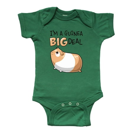

Inktastic I m a Guinea Big Deal with Cute Guinea Pig Gift Baby Boy or Baby Girl Bodysuit
