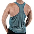 thumbnail image 2 of Men Sleeveless Workout Muscle Tank Top Bodybuilding Gym Sports Fitness T-Shirt, 2 of 3