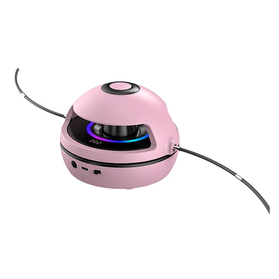 Smart Wireless Jump Rope Machine with Remote Control, Led Counter And Music, 1-10 Speed Training Levels.