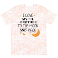 thumbnail image 3 of Inktastic I Love My Lil Brother to the Moon and Back T-Shirt, 3 of 5