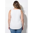thumbnail image 2 of Woman Within Plus Size Graphic Tank Tunic, 2 of 3