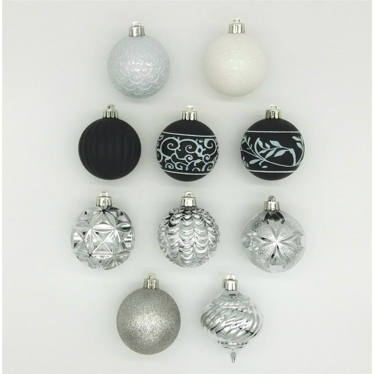 Christmas Balls Felt Ornaments Pack 5 Multi / Os