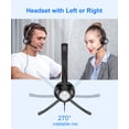 thumbnail image 4 of Auriculares New bee H365 USB con micrófono para PC y ordenador, 4 of 6