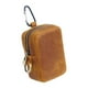 thumbnail image 1 of Bolsa de cinturón con cremallera, monedero informal con trabilla para cinturón, riñonera pequeña Marrón, 1 of 9