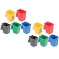 thumbnail image 4 of 10 Pcs Trashcans Car Trash Truck Toy Role Pretend Playset Toy Tiny Garbage Can Doll House Waste Container, 4 of 4