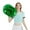 green*2pcs, variant on 2 Pack Pom Poms Cheerleading, Cheerleading Pom Poms for Girls with Baton Handle, Cheer Pompoms for Sports Team Spirit Cheering, Pompoms Cheerleader, Multicolor, 105g*2pcs