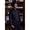 Black, variant on Threads 0427-0108 Classic Knot With Mesh Chef Coat in Black - 4XLarge