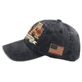 thumbnail image 6 of 250 Anniversary USA Hat United States 250th Anniversary Adjustable Patriotic Baseball Cap Commemorative American Heritage,Black, 6 of 6