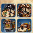 thumbnail image 3 of ZHEGAO 1328PCS Pirate Ship Adventure Creative Ship Island Storm Ship Flagship Movie Building Block Model Toy Suitable For Children‘s Gifts Adult Collection Building Blocks Desktop Decorat, 3 of 7