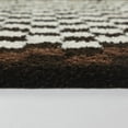 thumbnail image 5 of Covey Border Checkered Shag Area Rug, 5 of 5