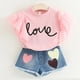 thumbnail image 2 of Ropa para niñas, ropa de verano para niñas pequeñas, trajes de 2 uds, ropa para niños, chándal para niñas, ropa para niños Tan Jianjun unisex, 2 of 2