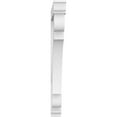 thumbnail image 2 of 3"W x 36"D x 36"H Standard Olympic Architectural Grade PVC Bracket with Traditional Ends, 2 of 11