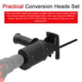 thumbnail image 3 of TFixol Electric Drill Modified Tool Attachment Electric Jig Saws Accessory Electric Reciprocating Saws Parts Quick Practical Modification Tool Set Woodworking Cutting Tool with 3 Sawblades for Wood Cu, 3 of 7