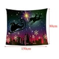 thumbnail image 3 of Manta de Sherpa de Navidad, Manta de de Sherpa Súper Suave, Manta Decorativa para Cama, Sofá, Vacaciones 8 perfecl Manta de lana de Navidad, 3 of 6