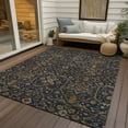 thumbnail image 5 of Addison Rugs Chantille Indoor/Outdoor Transitional Geometric, Abstract Navy Washable Rectangle Rug, 8' x 10', 5 of 5