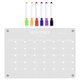 thumbnail image 2 of Task Board Smooth Surface Acrylic Office Workers Weekly Planning 1Set, 2 of 5