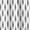 Noir et blanc, variante sur Rideau de douche décoratif en tissu léger Hometrends, modèles assortis 78&nbsp;cm par 183&nbsp;cm
