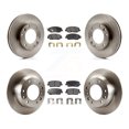 thumbnail image 1 of Transit Auto Front Rear Disc Brake Rotors and Ceramic Pads Kit for Car Kia Sedona Hyundai Entourage K8T-101361, 1 of 11