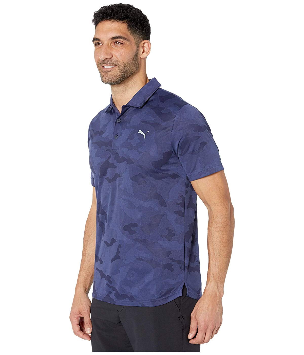 PUMA Golf Alterknit Camo Polo Peacoat 