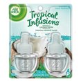 thumbnail image 2 of Désodorisant Réglable, Pure Breeze, 7 Onces par Renuzit & Désodorisant Plug-in, Recharges d'Huile Parfumée, Eau de Coco Tropicale, 2 Recharges, Édition Limitée par Air Wick, 2 of 3