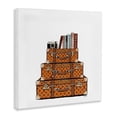 thumbnail image 2 of Stupell Industries Art Deco Trendy Stacked Luggages Canvas Art, 17 x 17, by Amanda Greenwood, 2 of 7