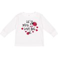 thumbnail image 3 of Inktastic Lil Miss Love Bug with Lady Bug and Hearts Girls Long Sleeve Toddler T-Shirt, 3 of 5
